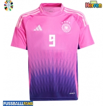 Deutschland Niclas Fullkrug #9 Auswärtstrikot EM 2024 Kurzarm